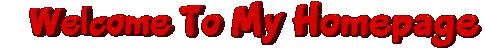 Welcome to my Homepage!